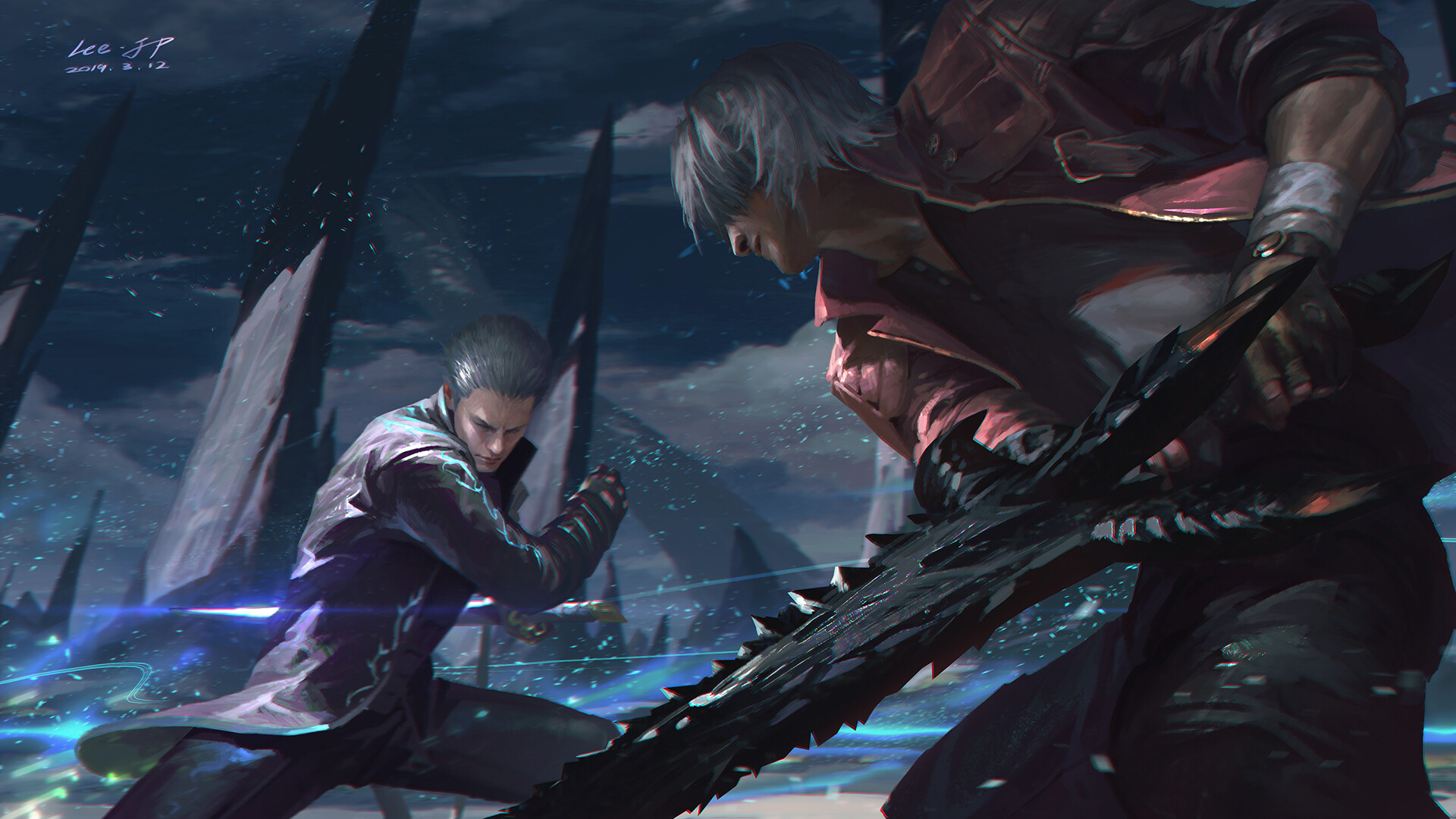 Devil May Cry 5 Hd Wallpaper - Devil May Cry Vergil , HD Wallpaper & Backgrounds