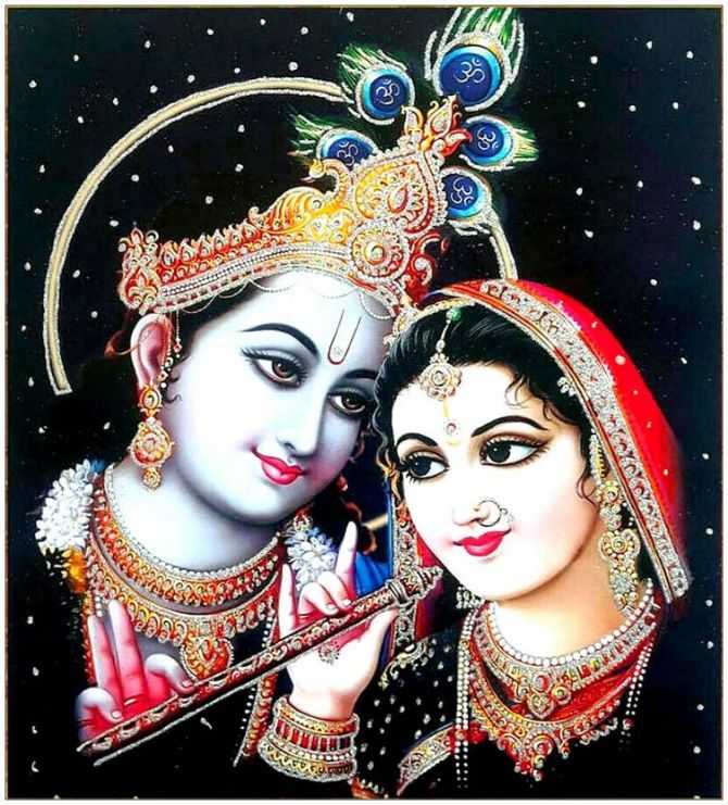 Whatsapp Dp 3d Wallpaper Shri Love Radha Cute Krishna - Krishna Devotional , HD Wallpaper & Backgrounds