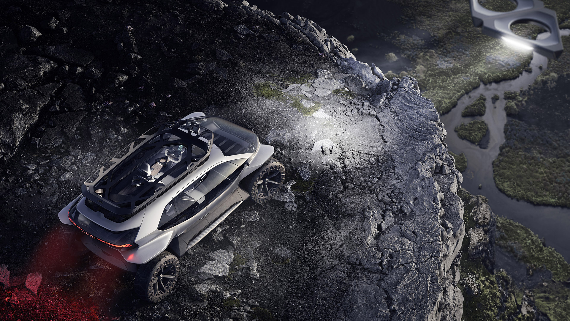 Audi Ai Trail Drone , HD Wallpaper & Backgrounds