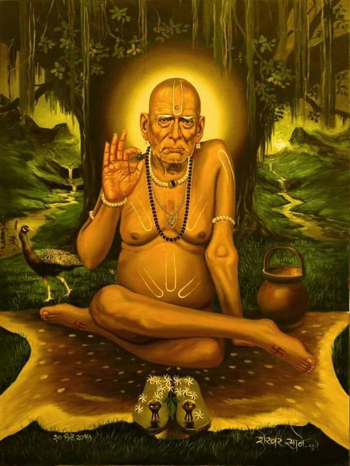 Shree Swami Samarth Hd Wallpaper - Hd Wallpaper Swami Samarth , HD Wallpaper & Backgrounds