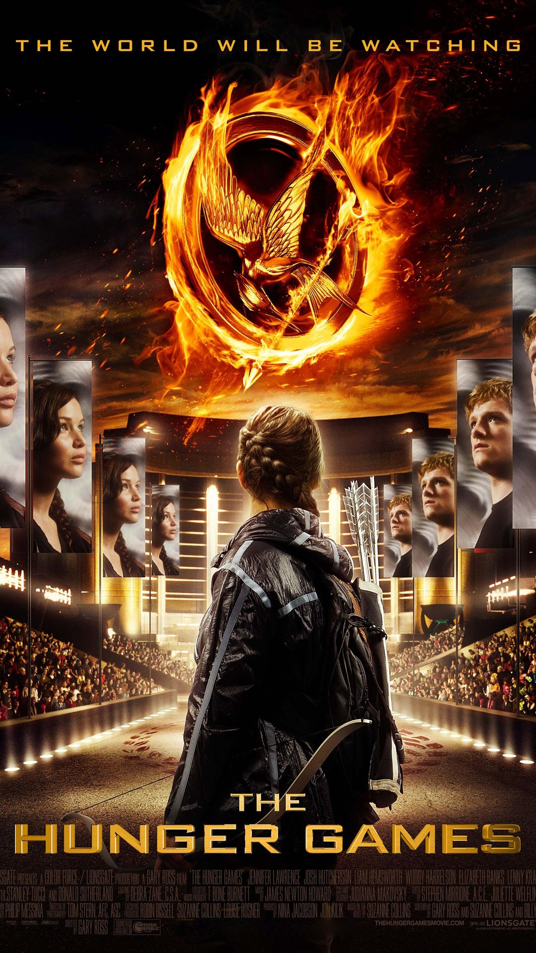 The Hunger Games Mobile Wallpaper - World Of The Hunger Games Book , HD Wallpaper & Backgrounds