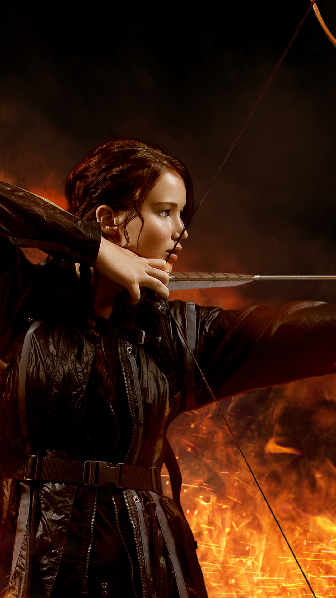 Hunger Games Katniss Catching Fire , HD Wallpaper & Backgrounds