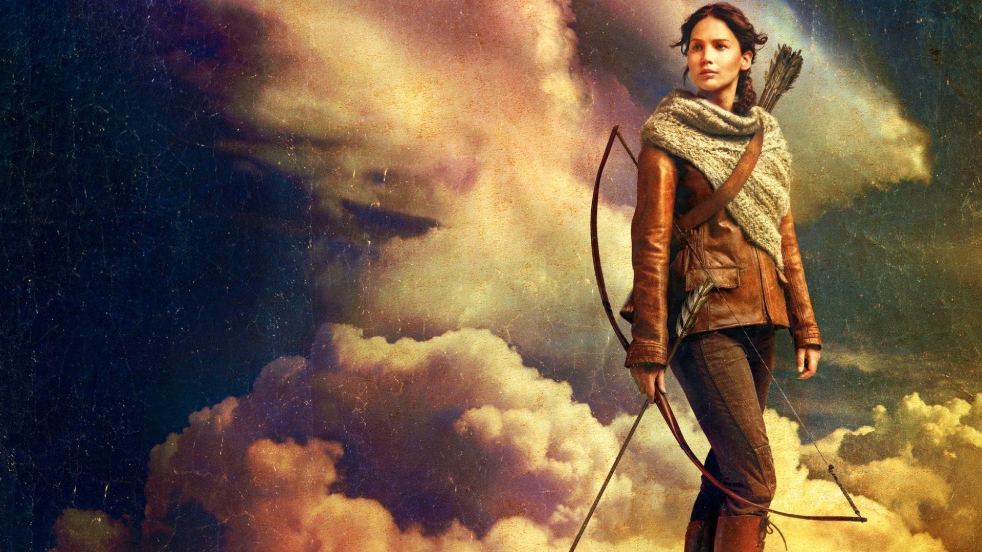 The Hunger Games Wallpaper - Katniss Hunger Games Characters , HD Wallpaper & Backgrounds