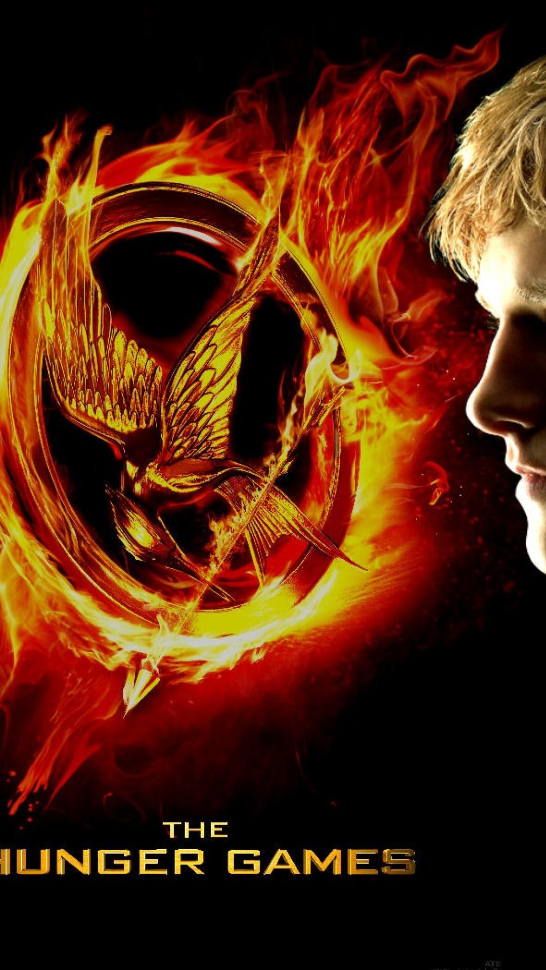 Fire The Hunger Games Logo (#3165586) - HD Wallpaper \u0026 Backgrounds Download, image size:1080x1920