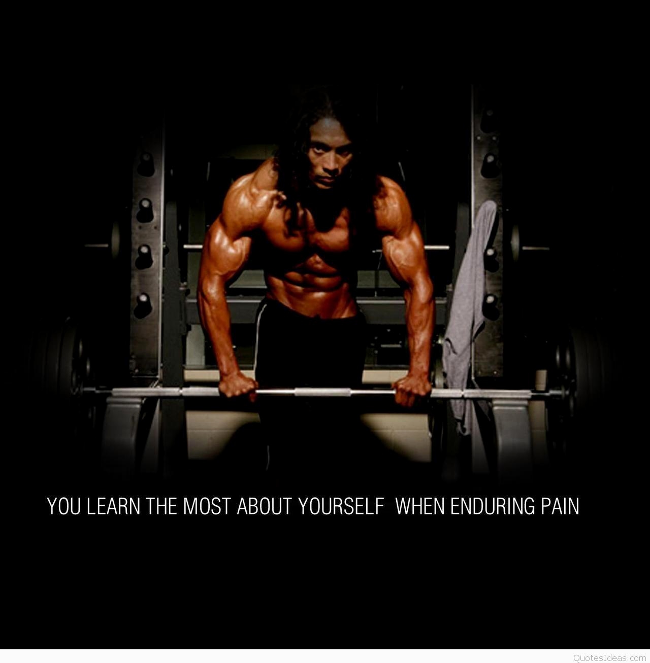 Deep Gym Quotes Bodybuilding , HD Wallpaper & Backgrounds
