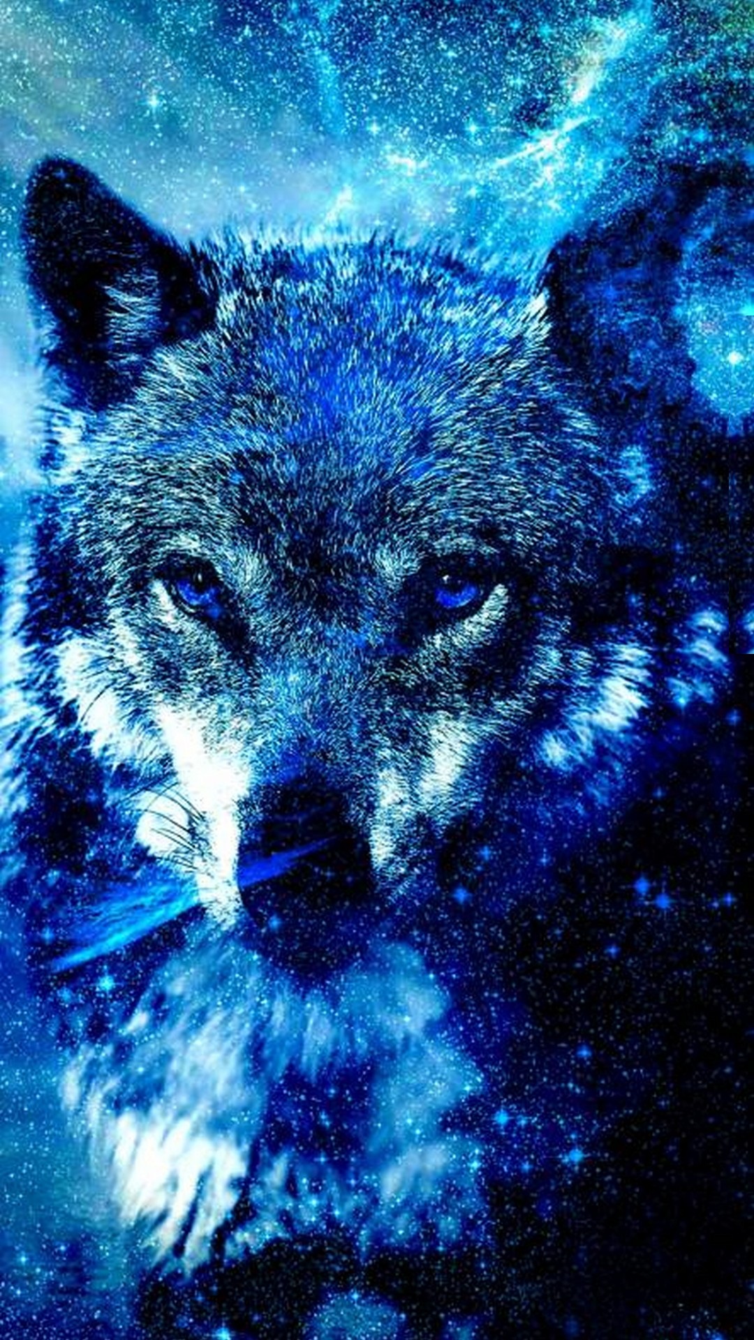 Wallpapers Phone Cool Wolf With High-resolution Pixel - Galaxy Wolf Cool Backgrounds , HD Wallpaper & Backgrounds