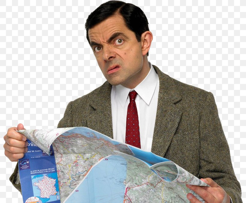 Mr Bean With Map , HD Wallpaper & Backgrounds