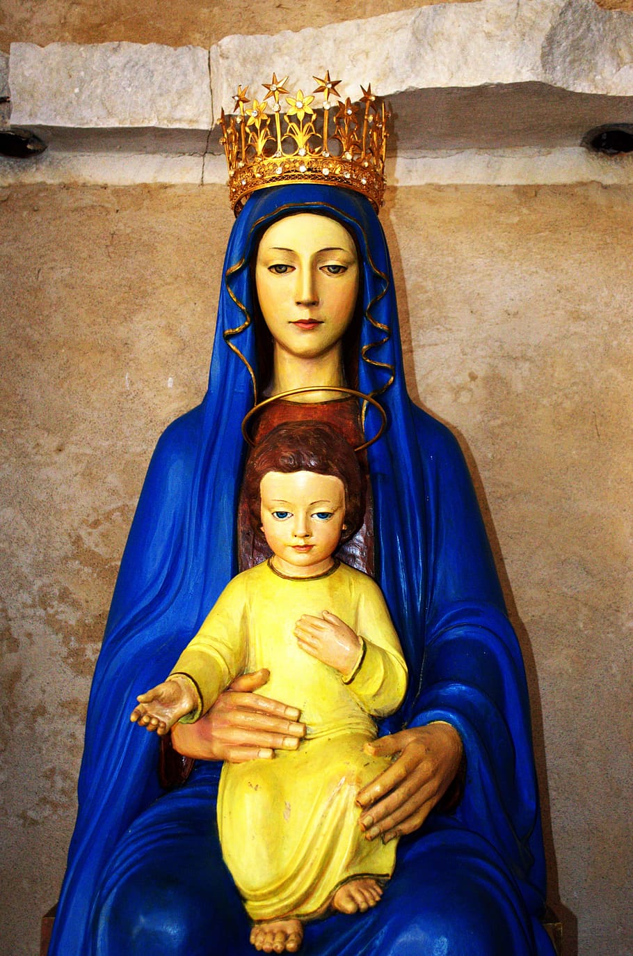 Mother Mary Statue, Madonna, Sculpture, Figure, Woman, - Mary Mother Of Fair Love , HD Wallpaper & Backgrounds