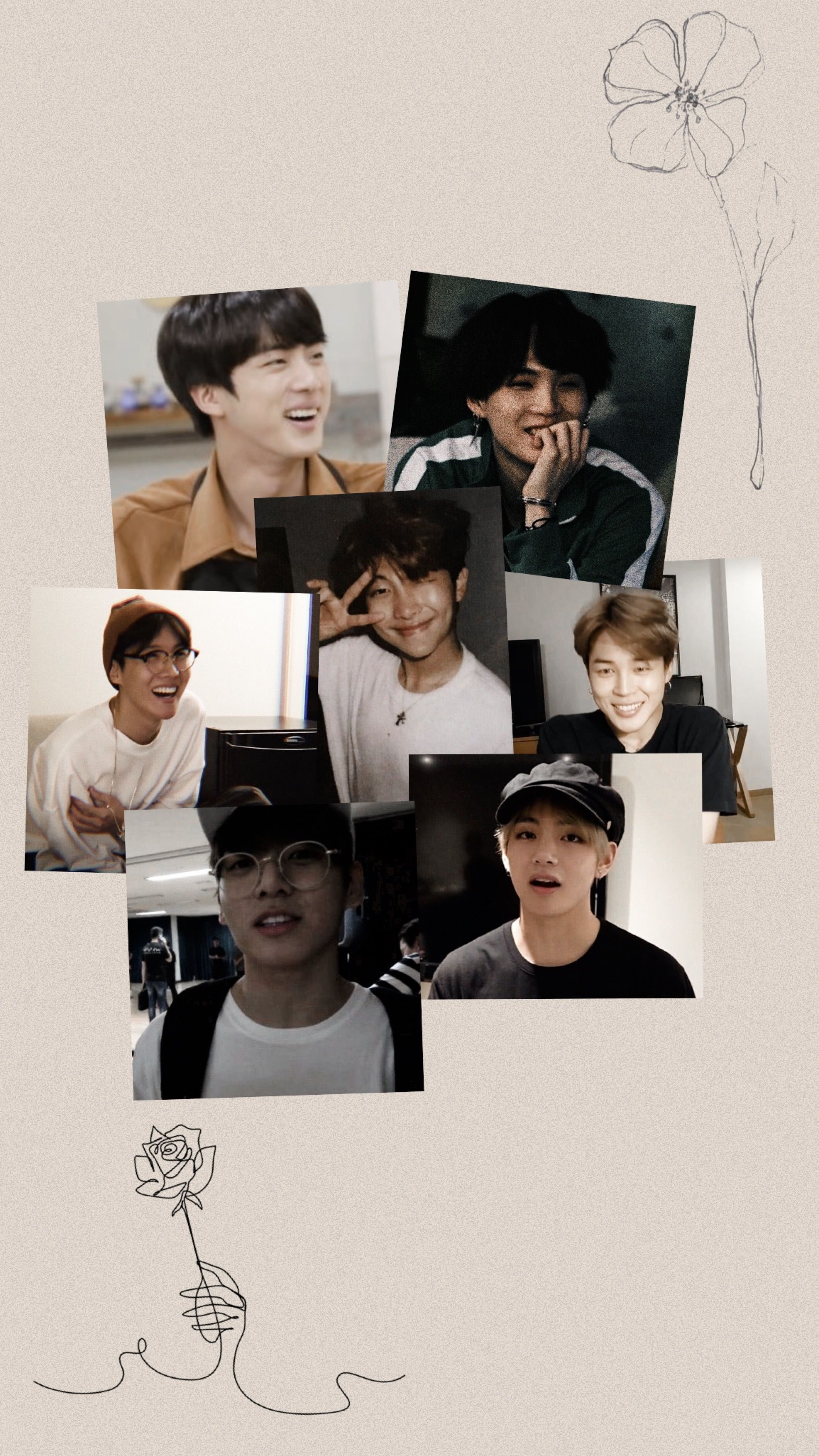 Iphone Bts Wallpaper Aesthetic , HD Wallpaper & Backgrounds