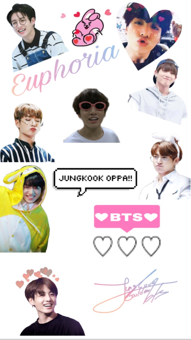 Bts Jungkook Wallpaper - Collage , HD Wallpaper & Backgrounds