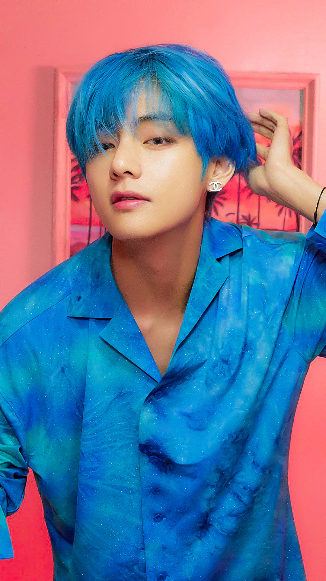 Kim Taehyung Blue Hair , HD Wallpaper & Backgrounds