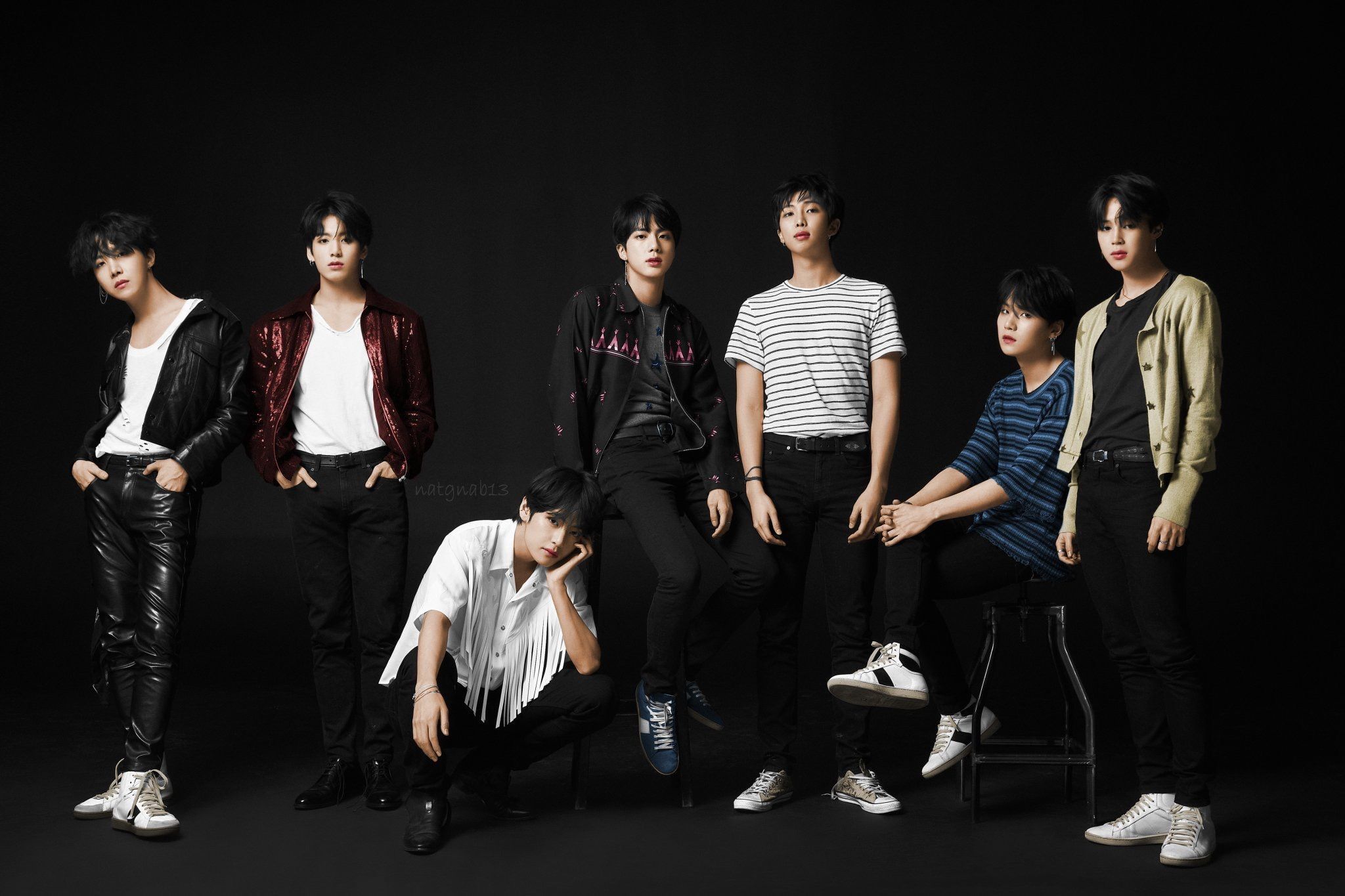 Bts Love Yourself Tear O Group , HD Wallpaper & Backgrounds