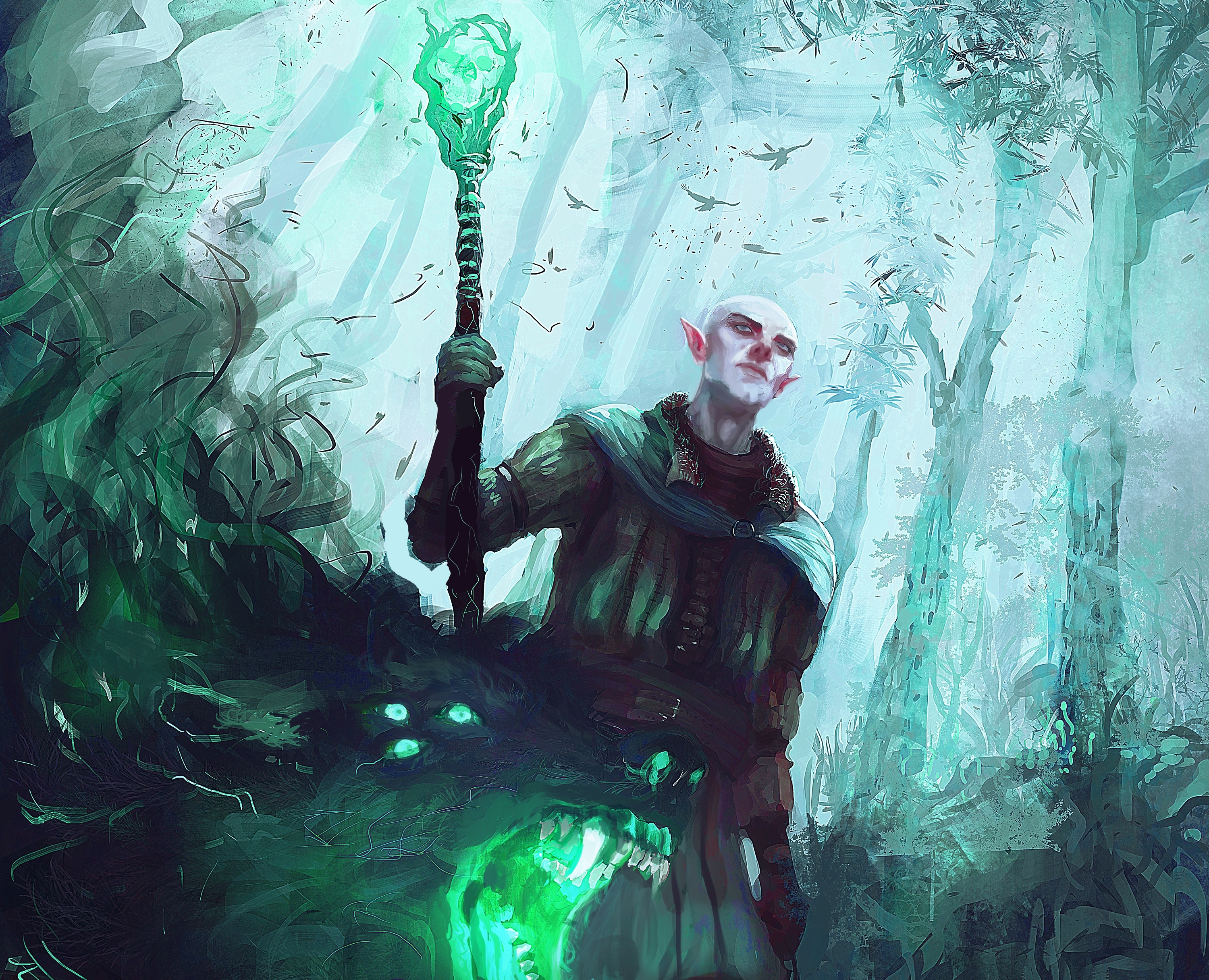 Dragon Age Inquisition Wallpaper 4k , HD Wallpaper & Backgrounds