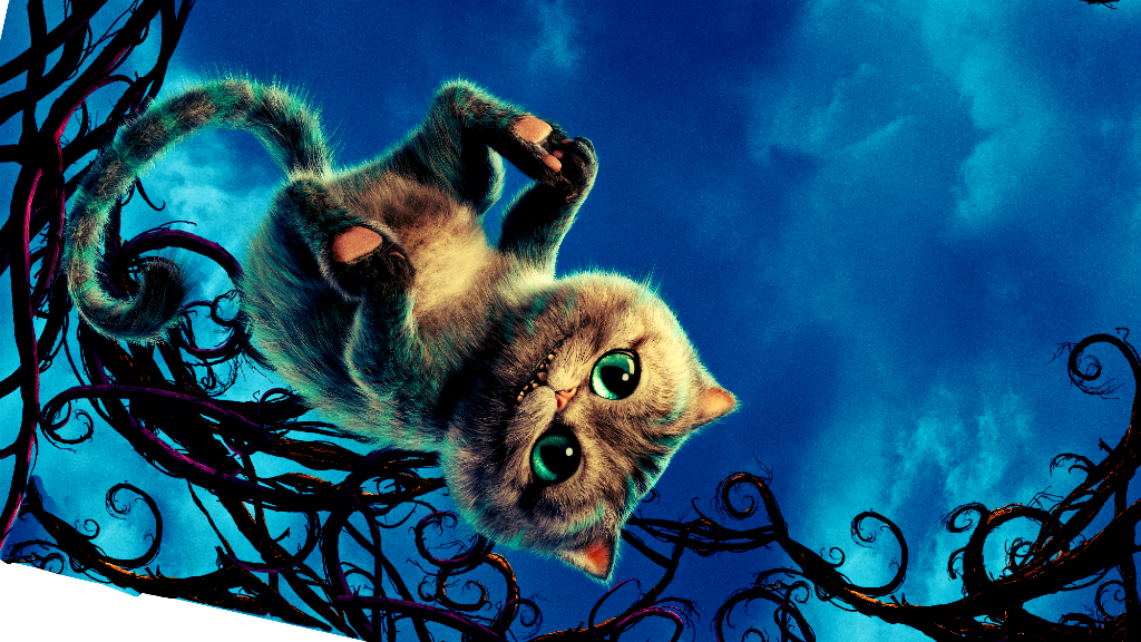 Cheshire Cat Wallpaper Iphone - Baby Cheshire Cat Alice Through The Looking Glass , HD Wallpaper & Backgrounds