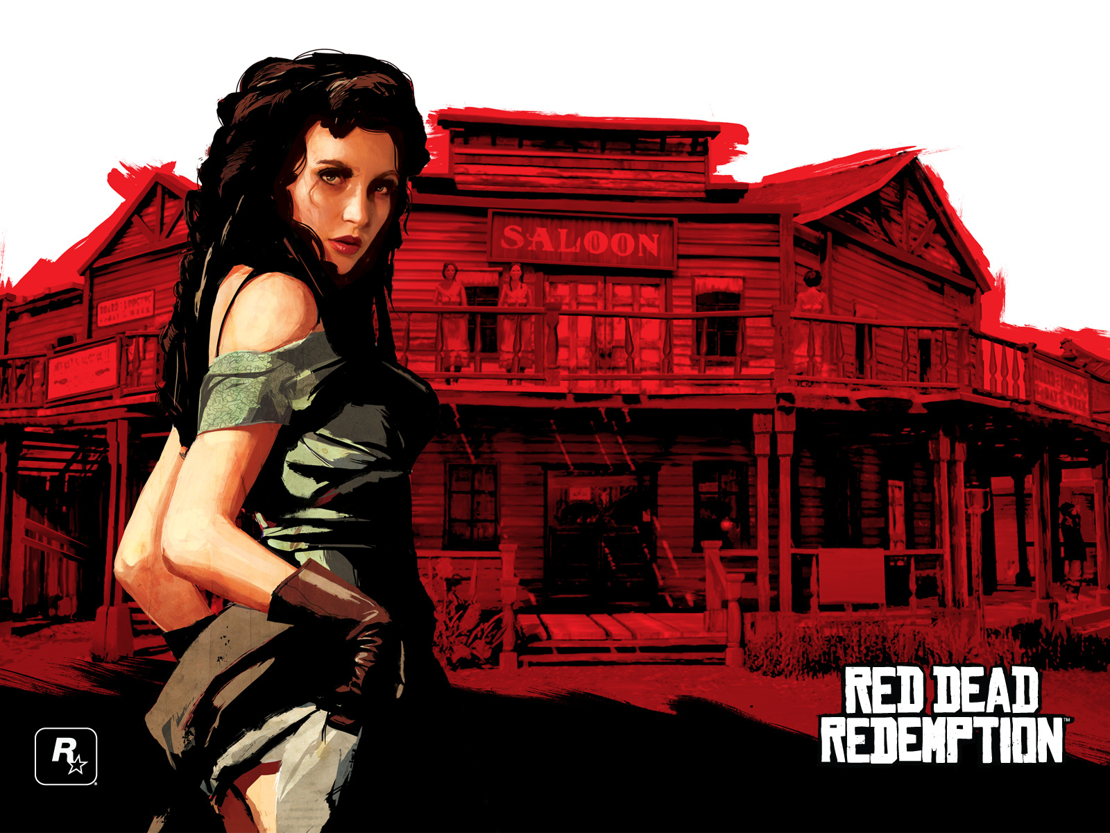 Rdr Wallpaper - Scarlet Lady Red Dead Redemption , HD Wallpaper & Backgrounds