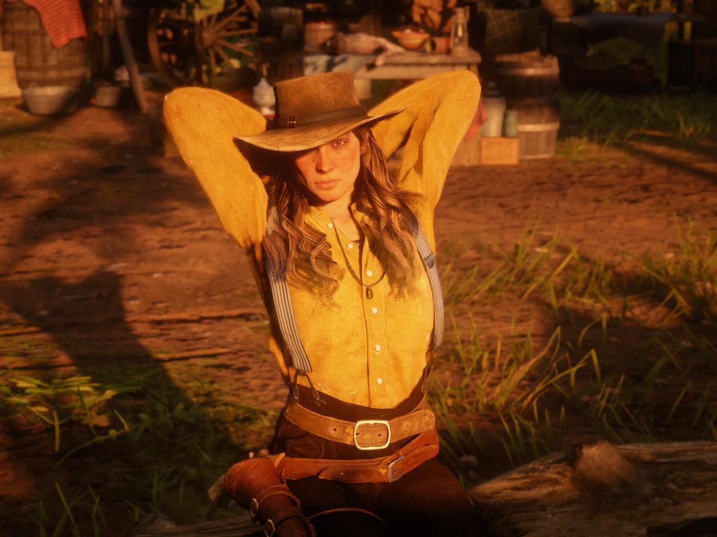 Red Dead Redemption 2 Woman , HD Wallpaper & Backgrounds