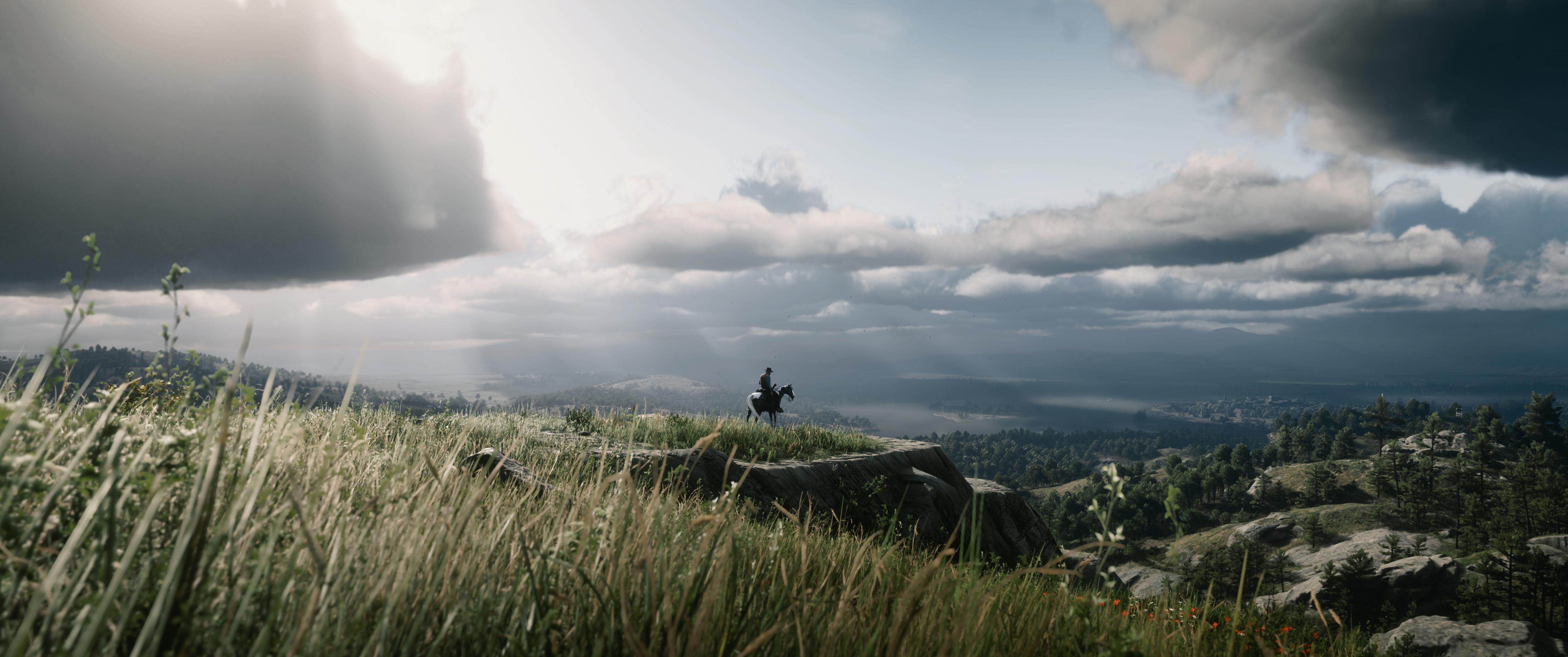 Red Dead Redemption 2 Ultrawide , HD Wallpaper & Backgrounds