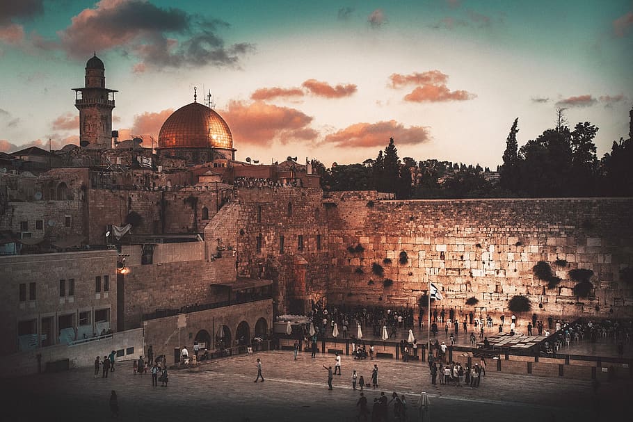 Jerusalem Israel, City And Urban, Hd Wallpaper, Architecture, - Western Wall , HD Wallpaper & Backgrounds