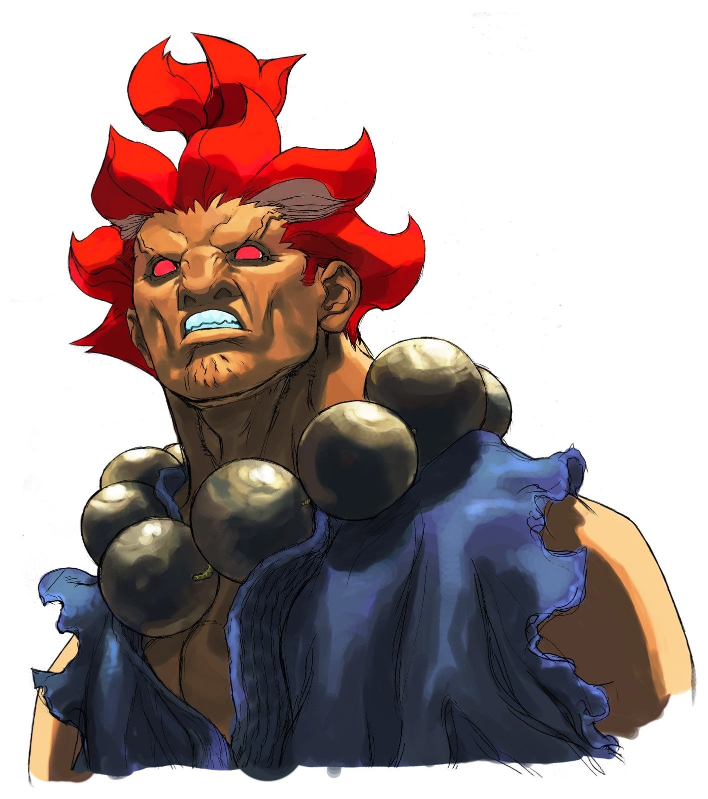 Video Games Street Fighter Capcom Akuma Gouki Wallpaper - Street Fighter 3rd Strike Character Art , HD Wallpaper & Backgrounds