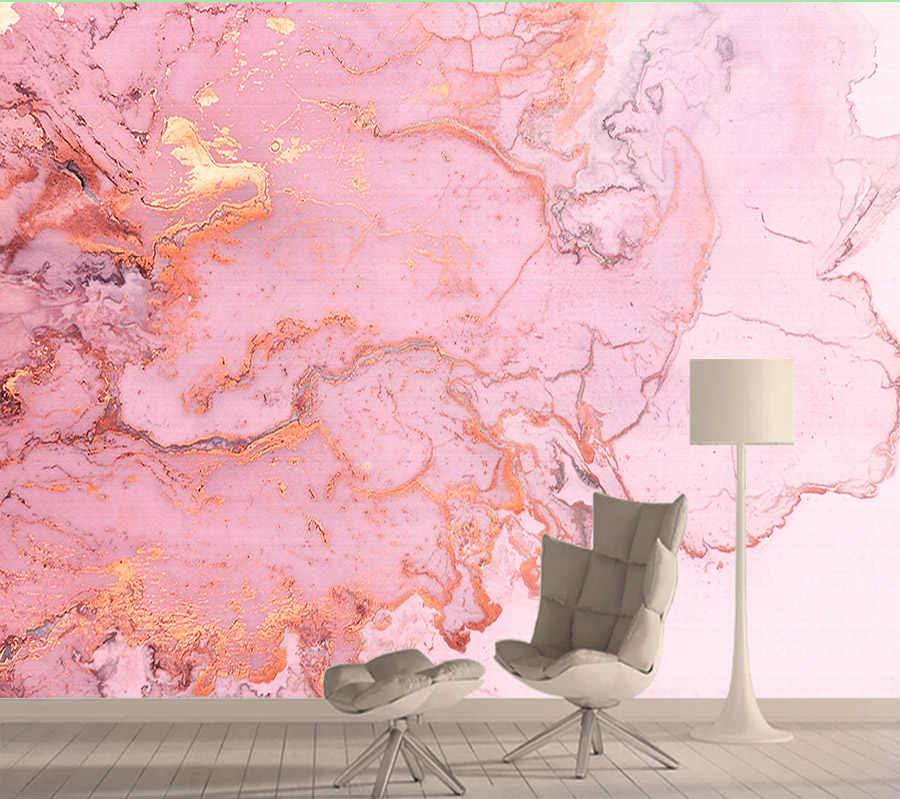 Bedroom Wallpaper Marble Pink , HD Wallpaper & Backgrounds