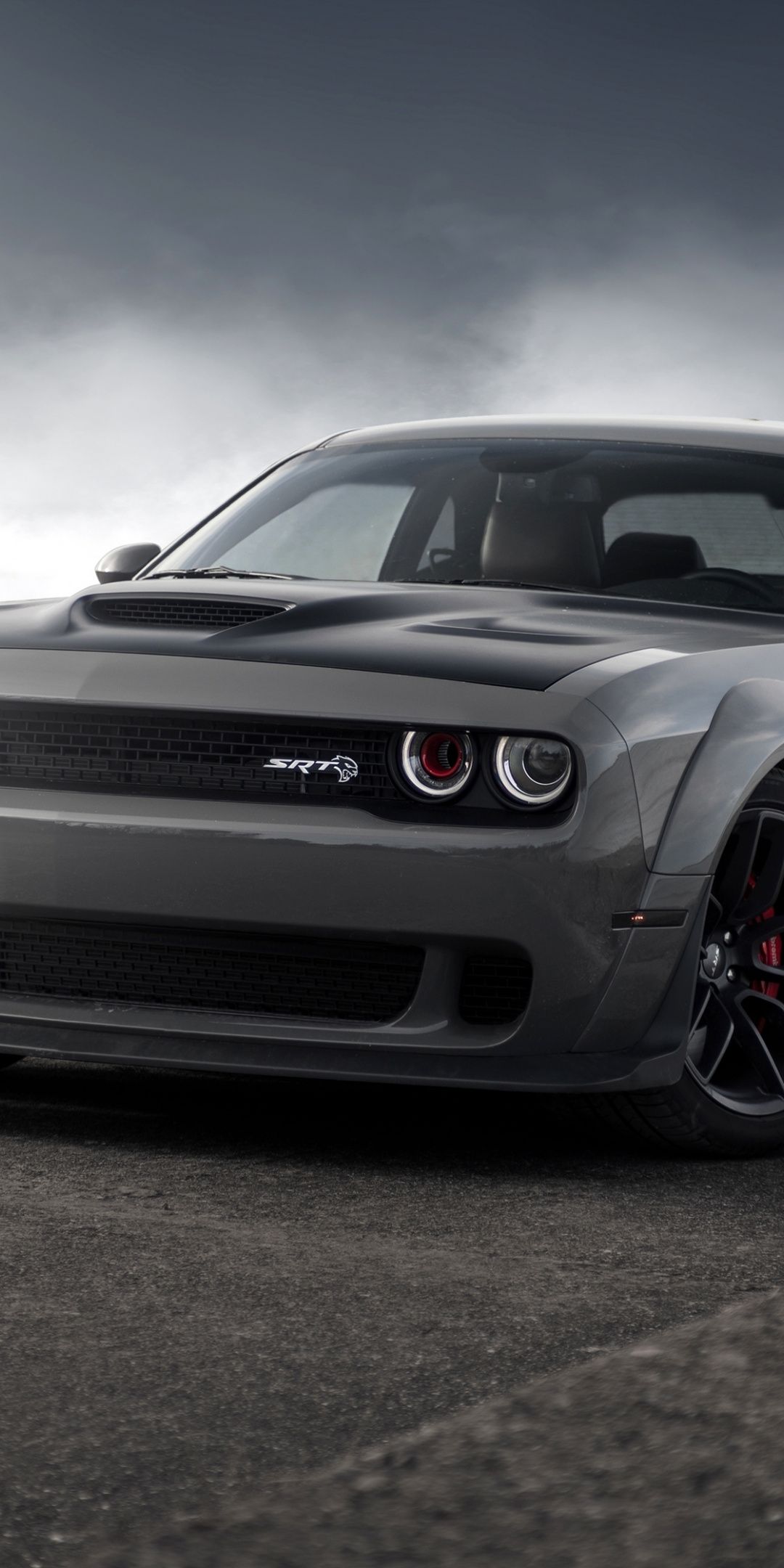 Dodge Challenger Hellcat Wallpaper 4k , HD Wallpaper & Backgrounds