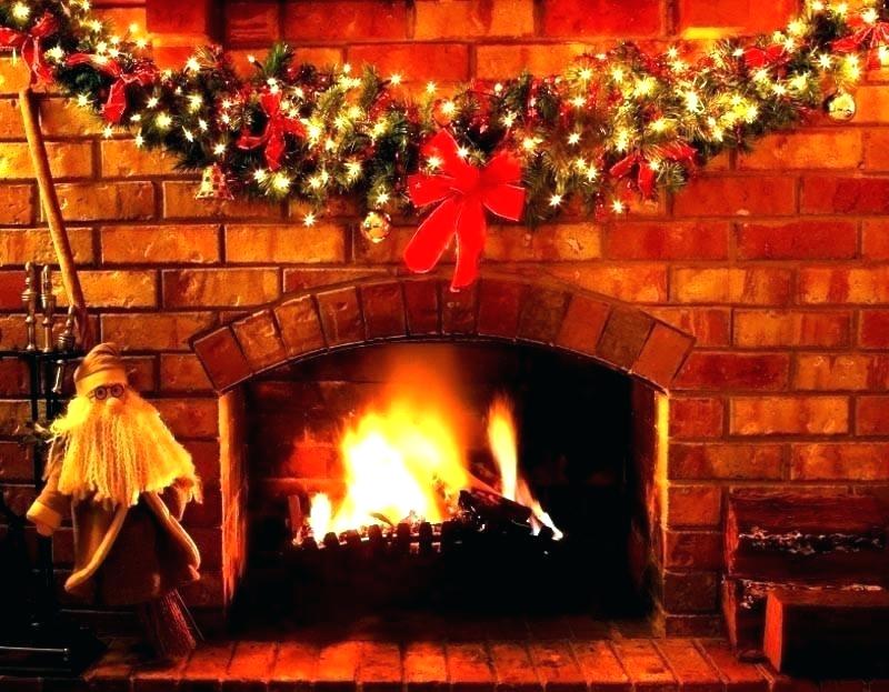 Fireplace Live Wallpaper - Christmas Fireplace , HD Wallpaper & Backgrounds