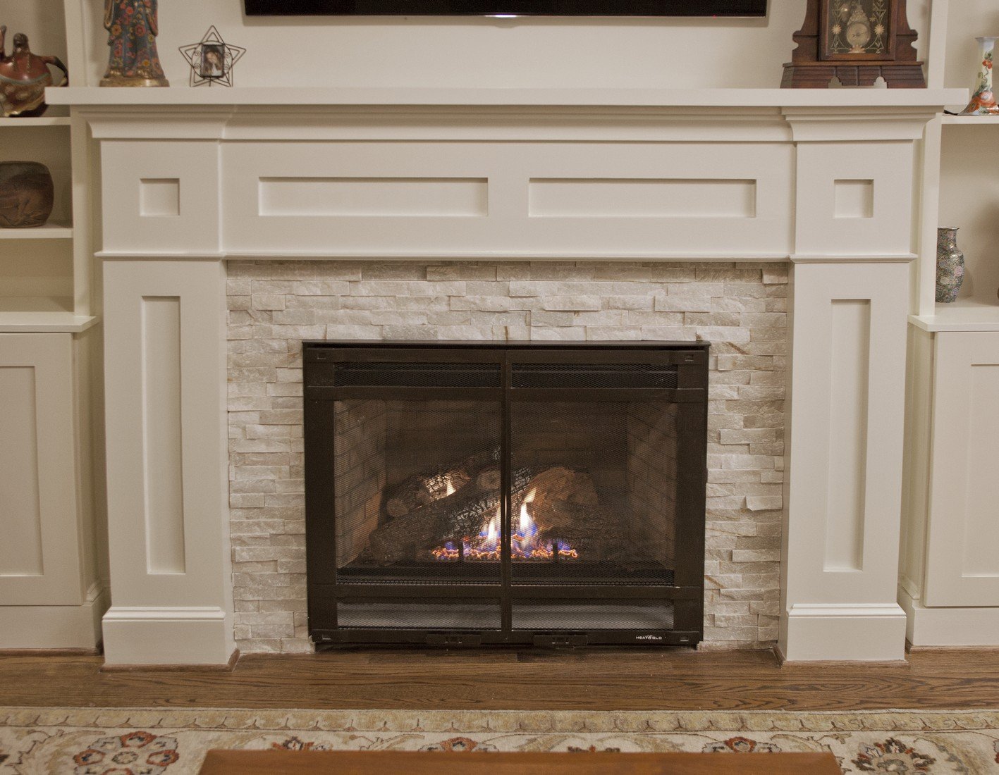 Gas Fireplace - Non Vented Gas Fireplace , HD Wallpaper & Backgrounds
