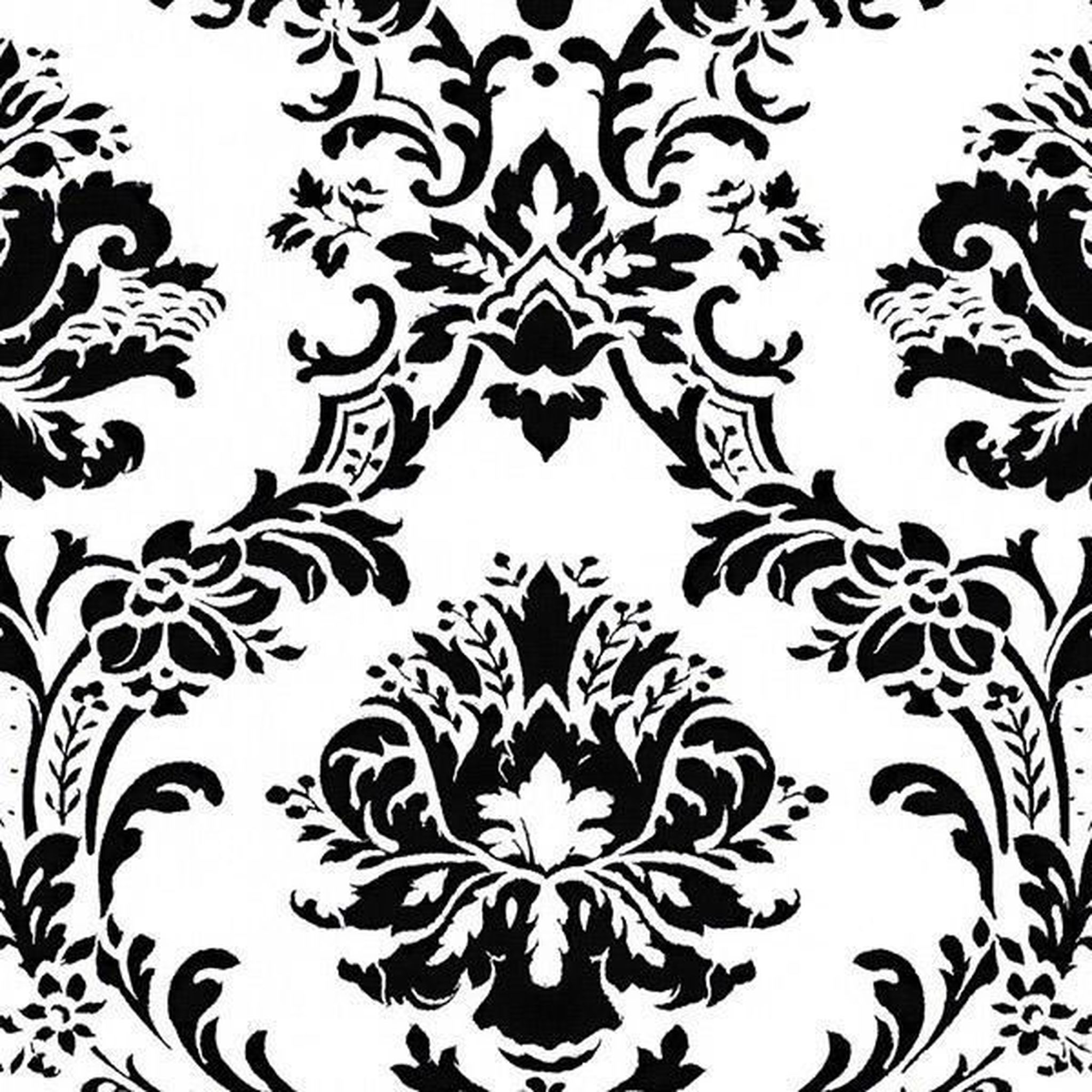 White With Black Damask - Pink And Gold Damask , HD Wallpaper & Backgrounds