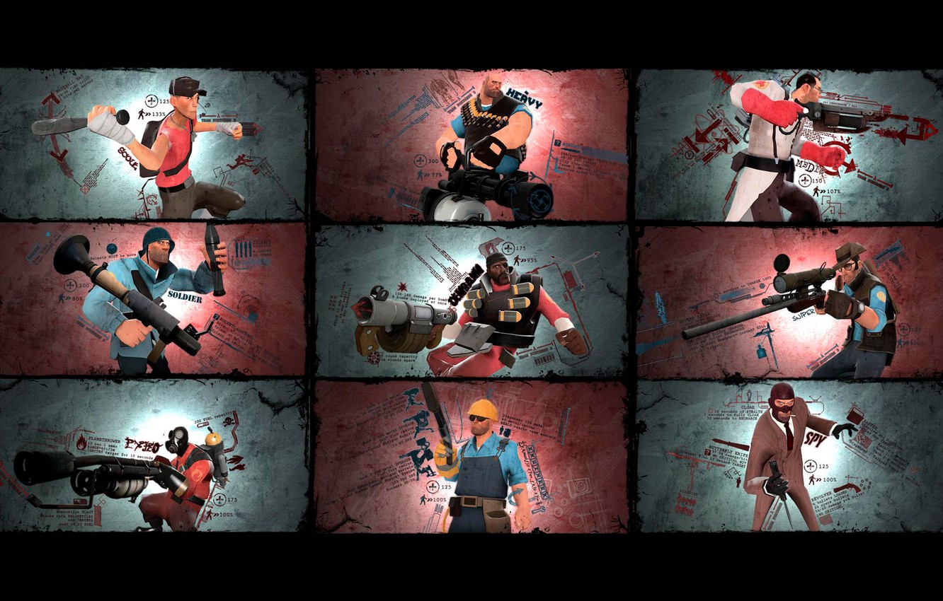Tf2 Scout Wallpaper - Hd Team Fortress 2 Background , HD Wallpaper & Backgrounds
