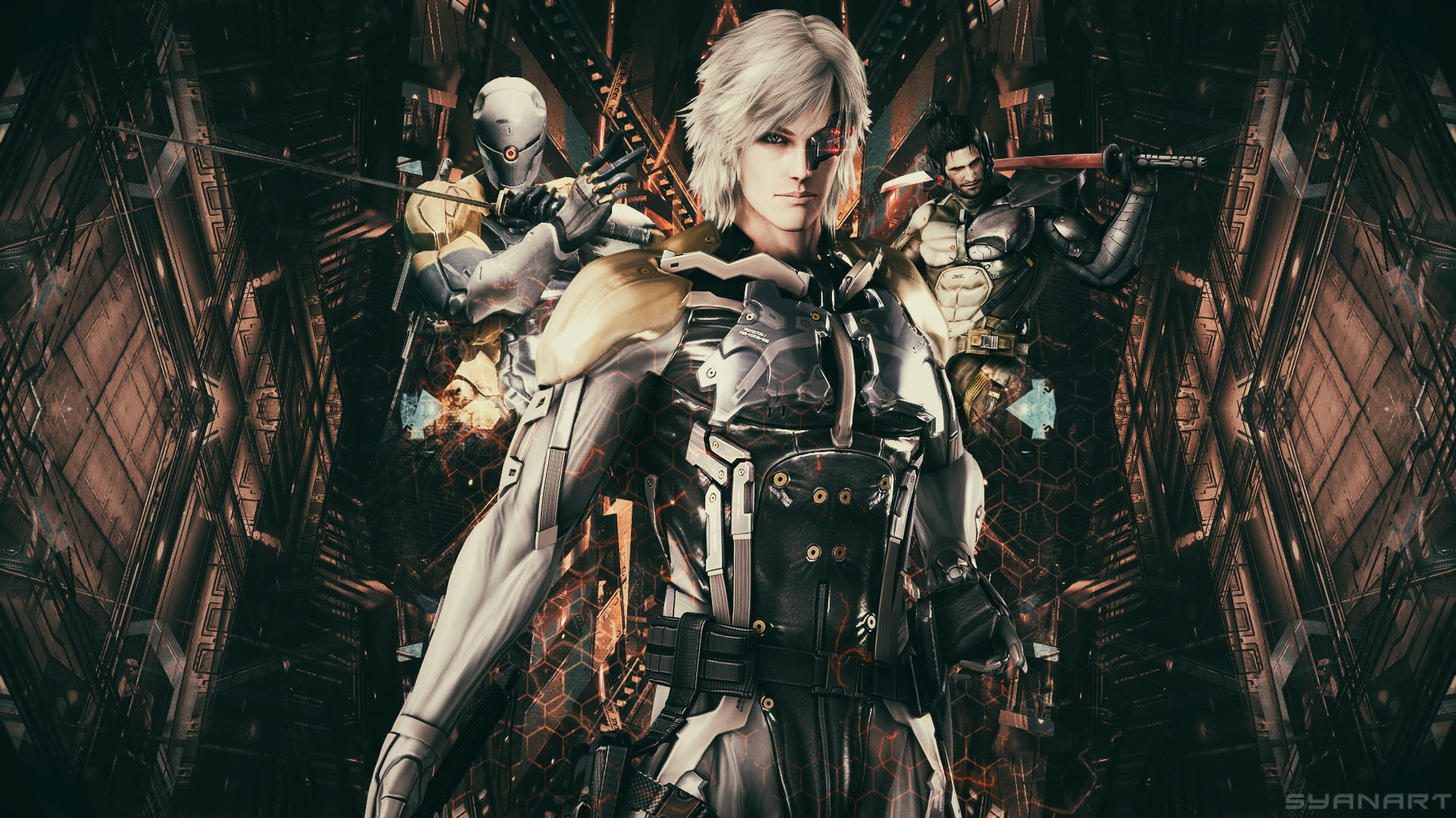 Raiden Wallpapers Metal Gear Solid 1920x1080, - Rising Revengeance Wallpaper Metal Gear Rising , HD Wallpaper & Backgrounds