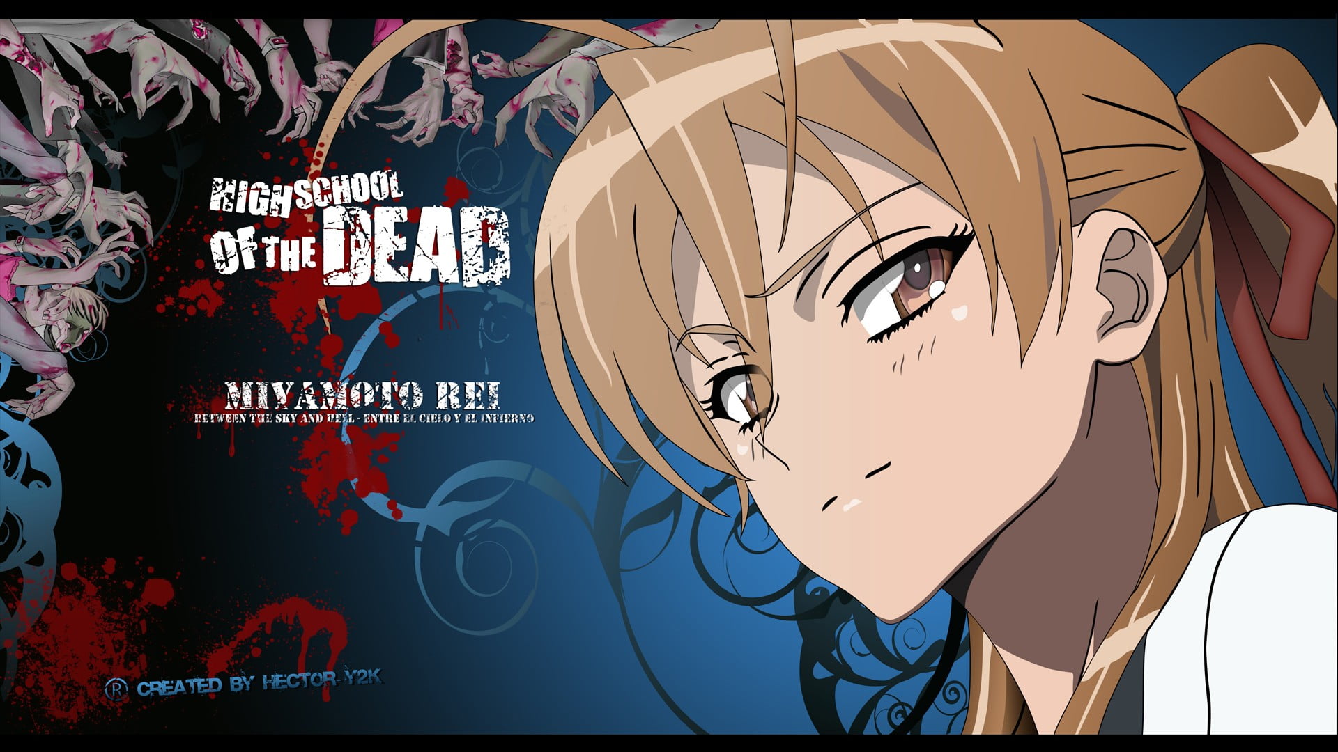 Saya Takagi Highschool Of The Dead , HD Wallpaper & Backgrounds