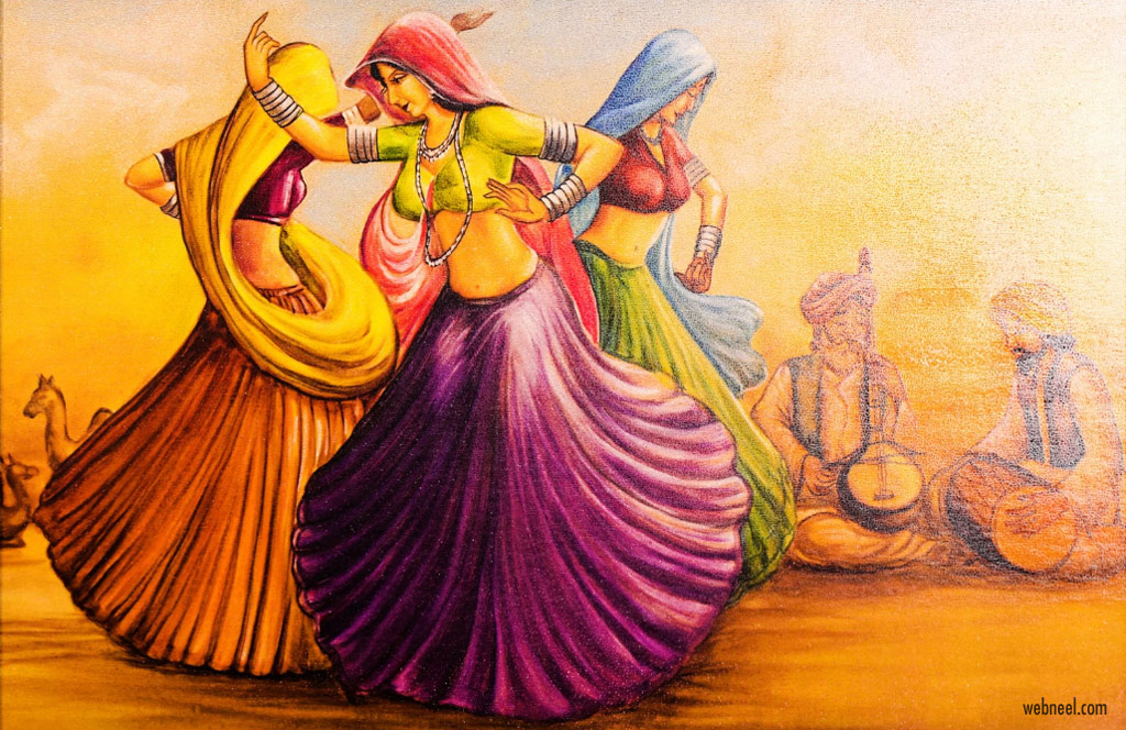 holi folk dance