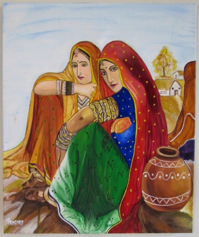 Rajasthani Painting Poster , HD Wallpaper & Backgrounds