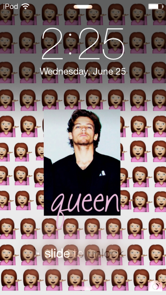 Sassy Queen Louis Tomlinson Lock Screen With Sassy , HD Wallpaper & Backgrounds