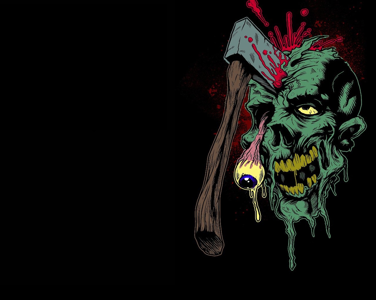 Zombie Wallpapers High Definition, Awesome Wallpapers - Zombie Art , HD Wallpaper & Backgrounds