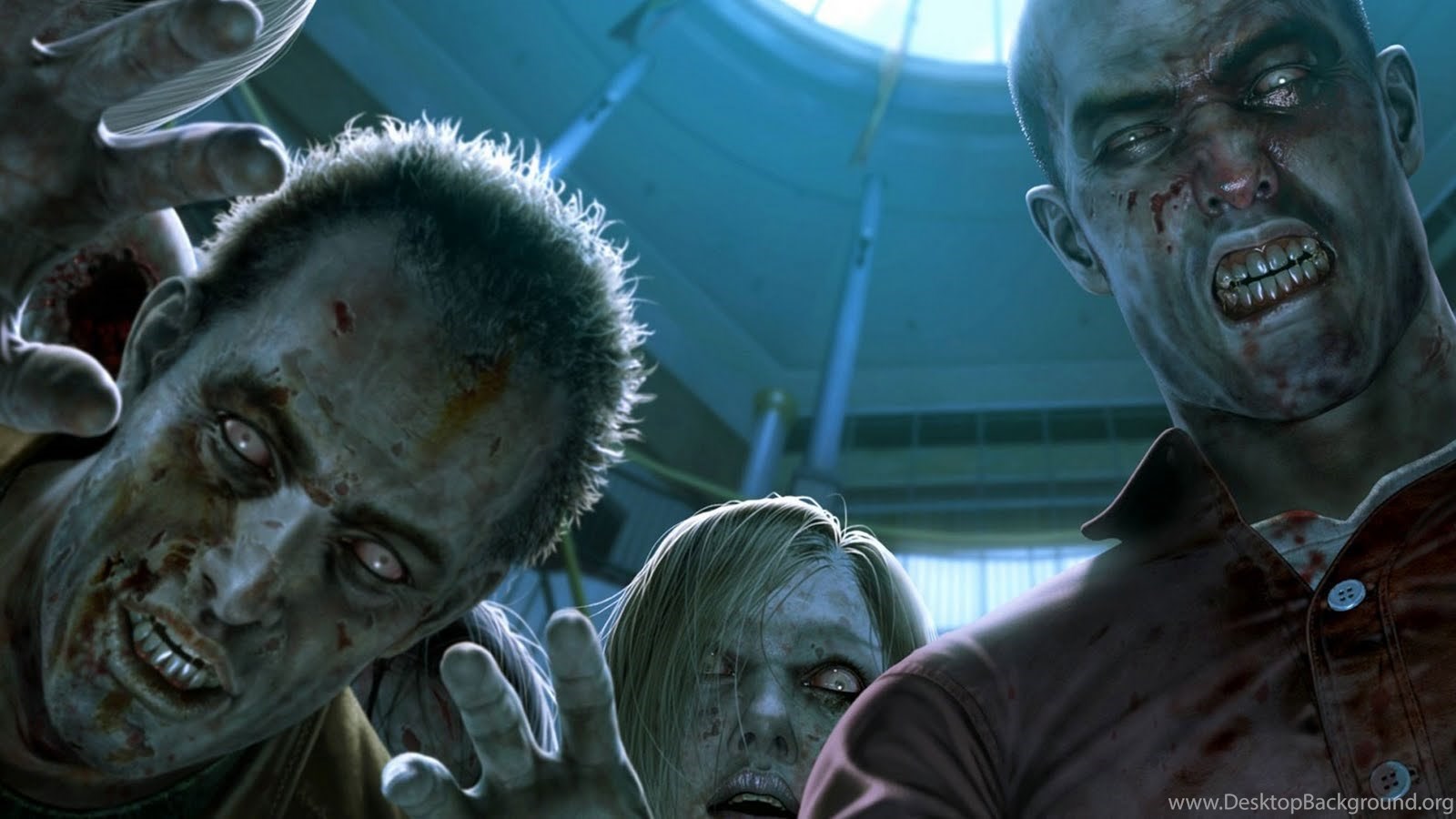 Zombie Wallpapers Hd Wallpapers Zone - Zombie Apocalypse Zoom Background , HD Wallpaper & Backgrounds