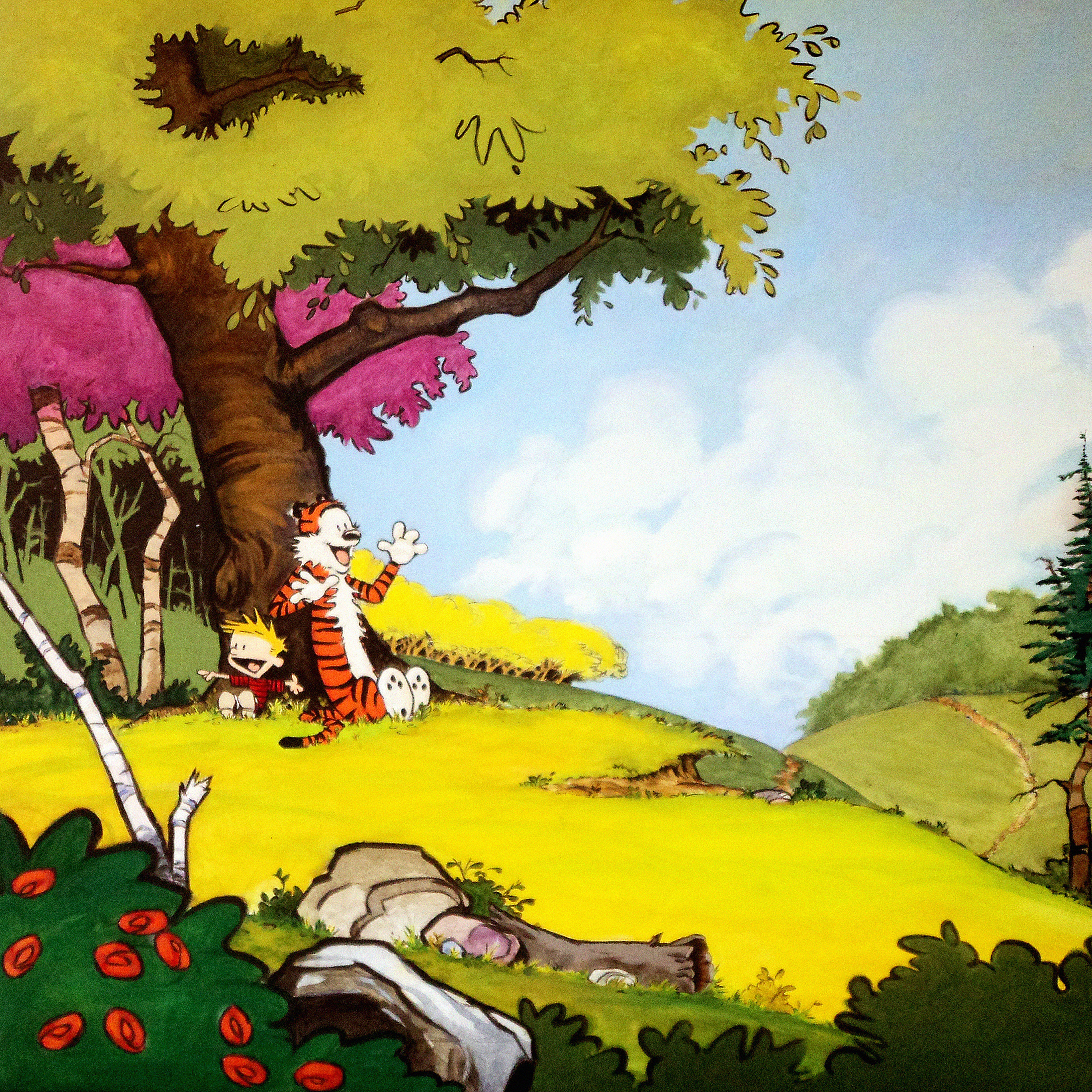 If Good Things Lasted Forever Calvin And Hobbes , HD Wallpaper & Backgrounds