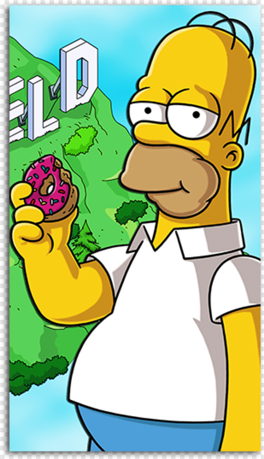 Simpson Hd Wallpaper For Mobile, Hd Png Download - Homer Simpson Wallpaper For Iphone , HD Wallpaper & Backgrounds