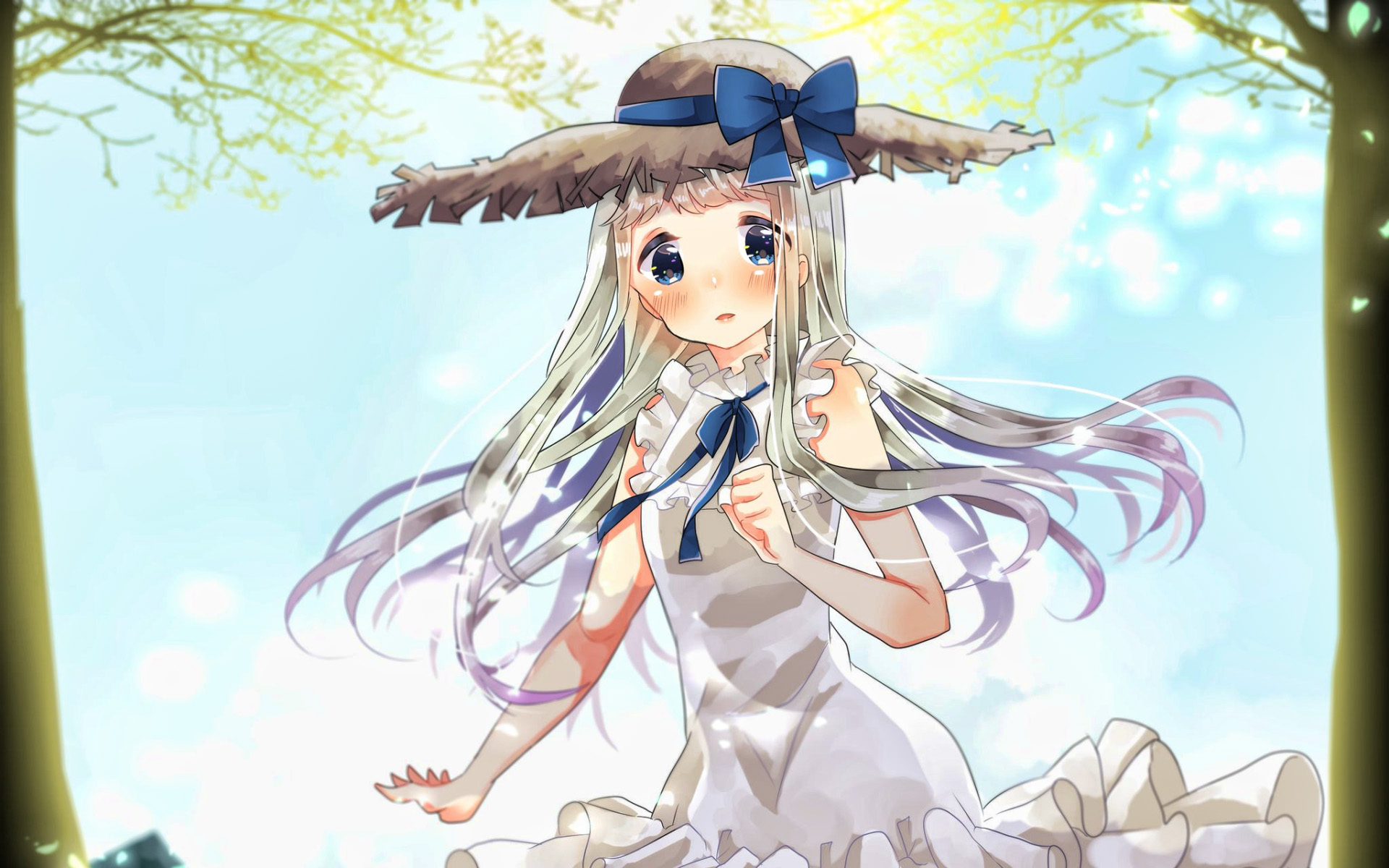Meiko Honma, Spring, Anohana, Manga, Menma, Anohana - Cartoon , HD Wallpaper & Backgrounds
