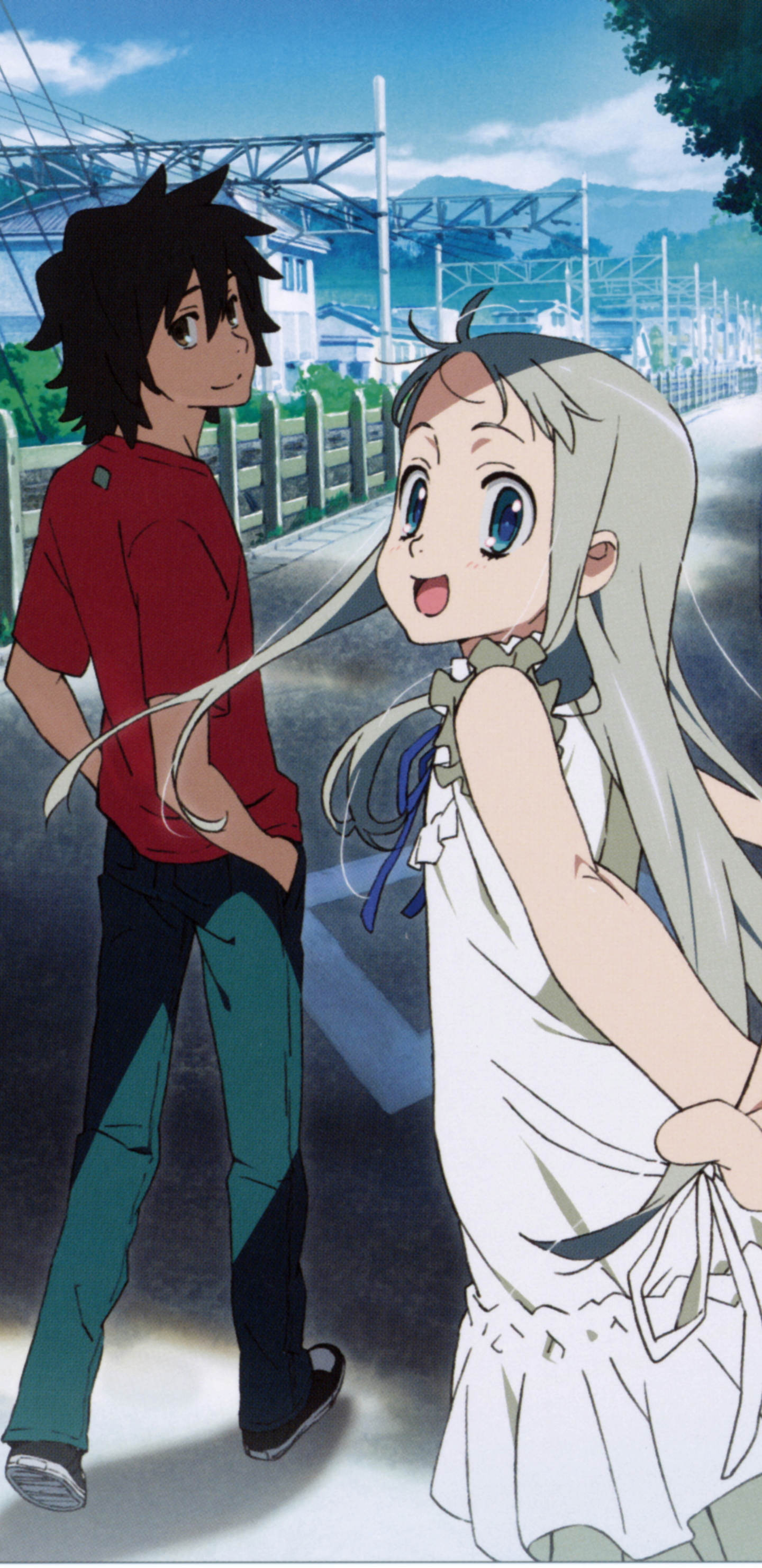 Wallpaper - Anohana Anime , HD Wallpaper & Backgrounds