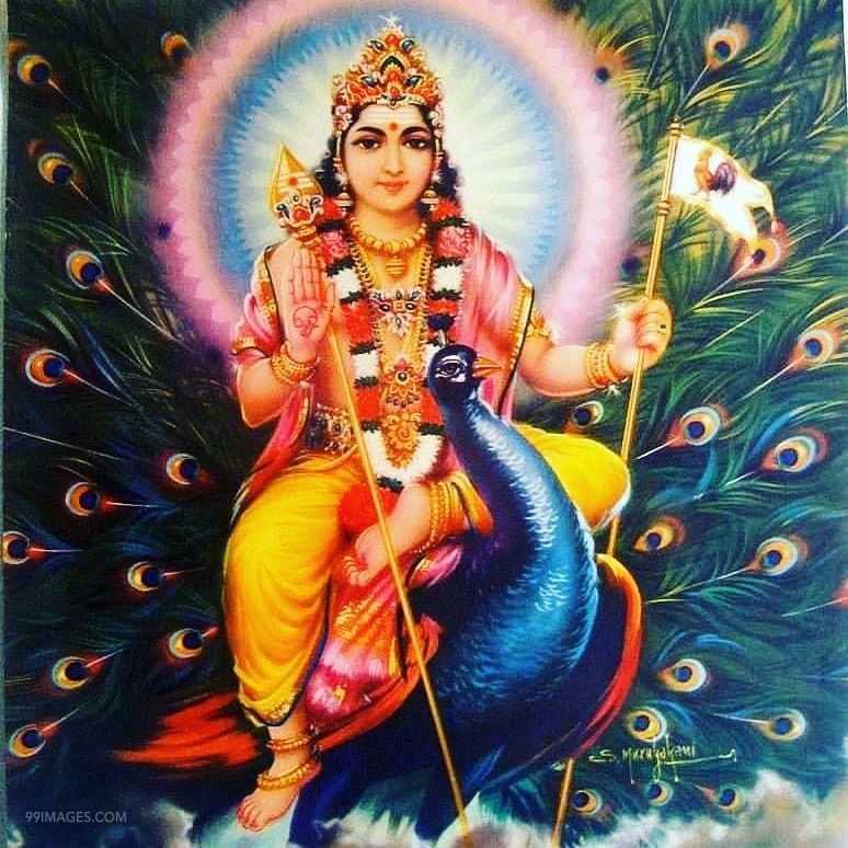 God Murugan Latest Hd Photos & Wallpapers, Whatsapp - Lord Murugan On Peacock , HD Wallpaper & Backgrounds