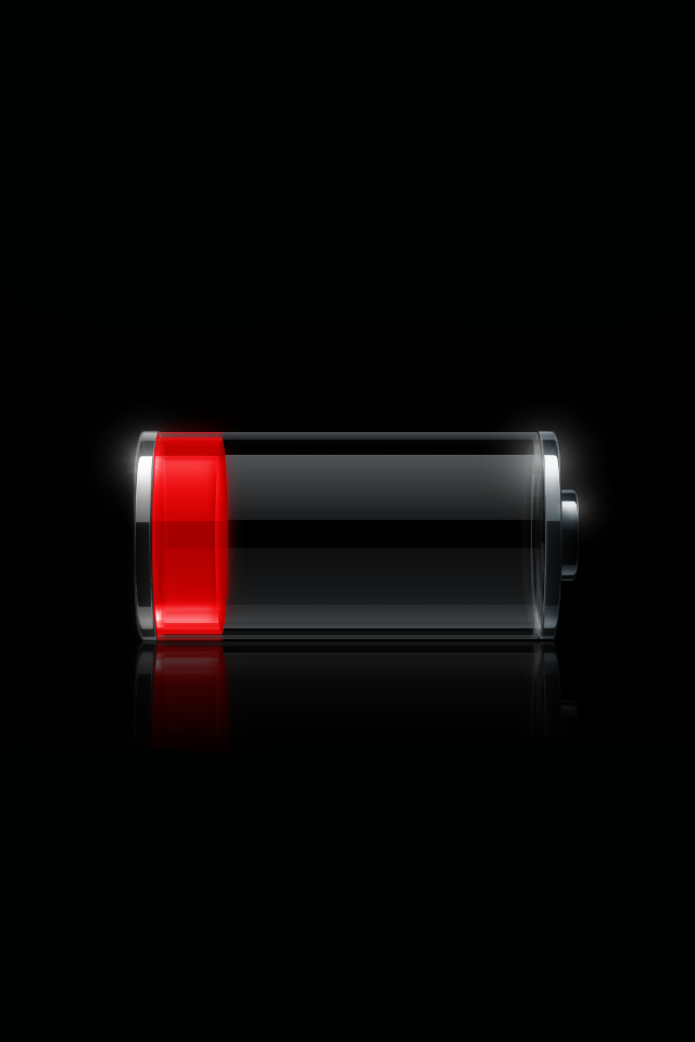 Battery Low - Iphone , HD Wallpaper & Backgrounds