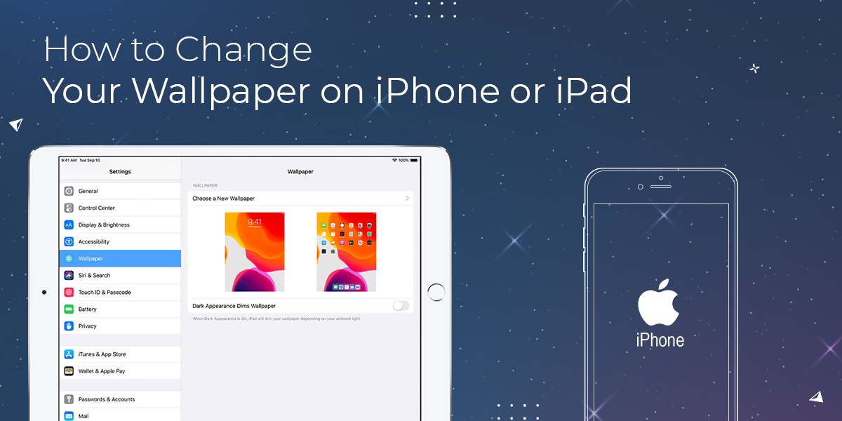 How To Change Your Wallpaper On Iphone Or Ipad - Put A Live Wallpaper On Ipad , HD Wallpaper & Backgrounds
