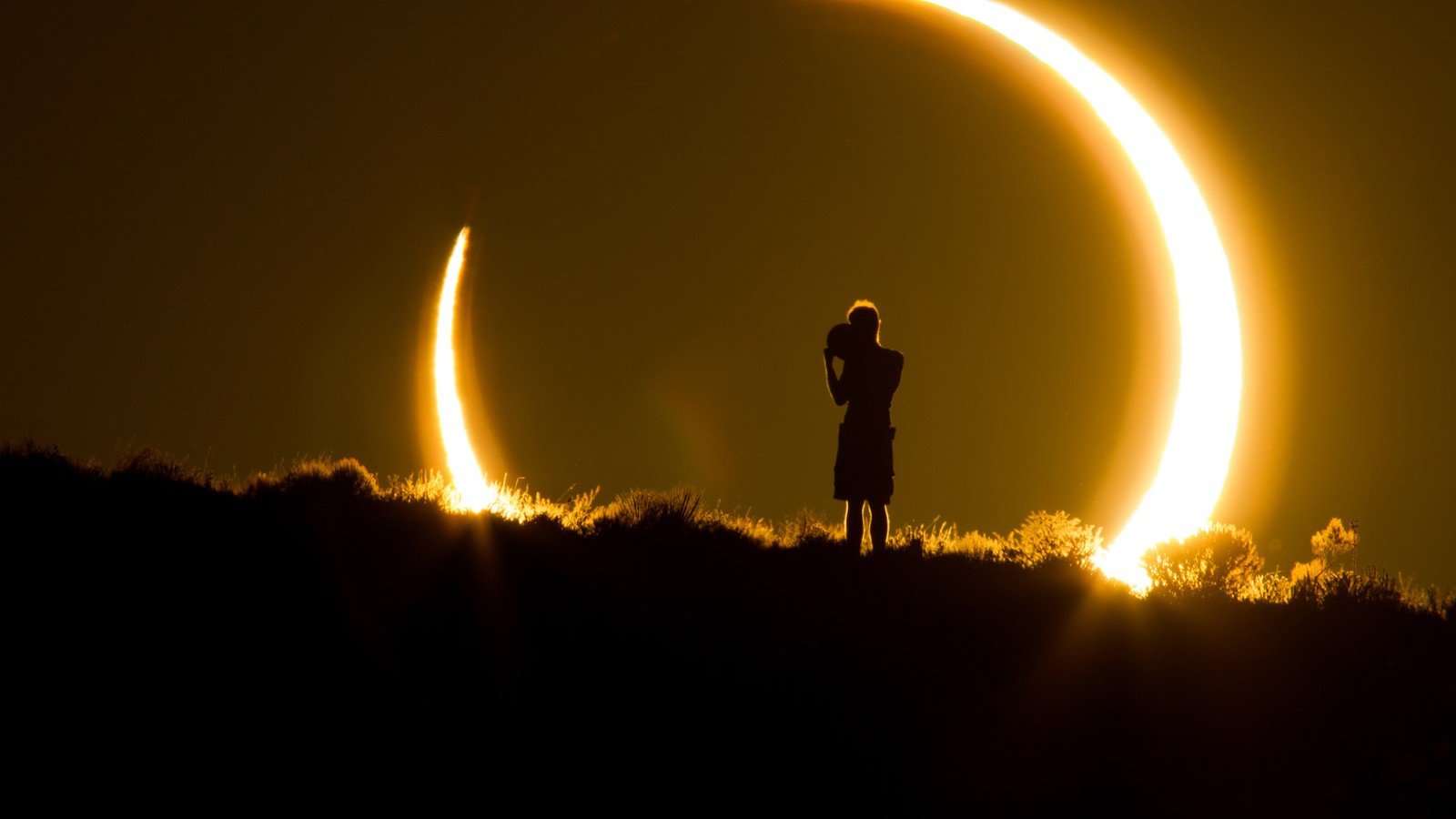 Free Download Sun Wallpaper Id - Ring Of Fire Eclipse 2019 , HD Wallpaper & Backgrounds