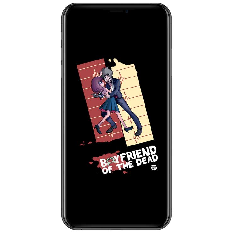 Heartbeat Wallpaper - Boyfriend Of The Dead Webtoon Merch , HD Wallpaper & Backgrounds