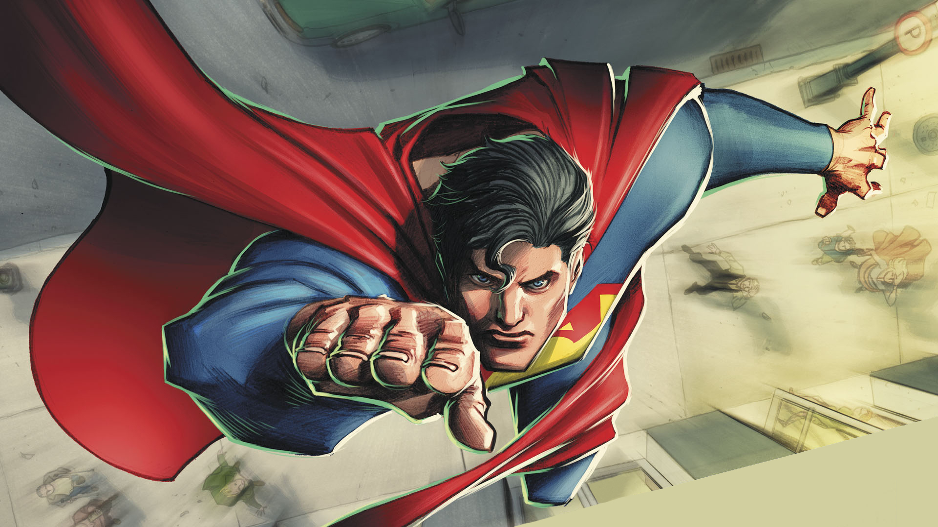 Comics Superman Helicopter Dc Comics Hd Wallpapers - Hd Superman Comics , HD Wallpaper & Backgrounds