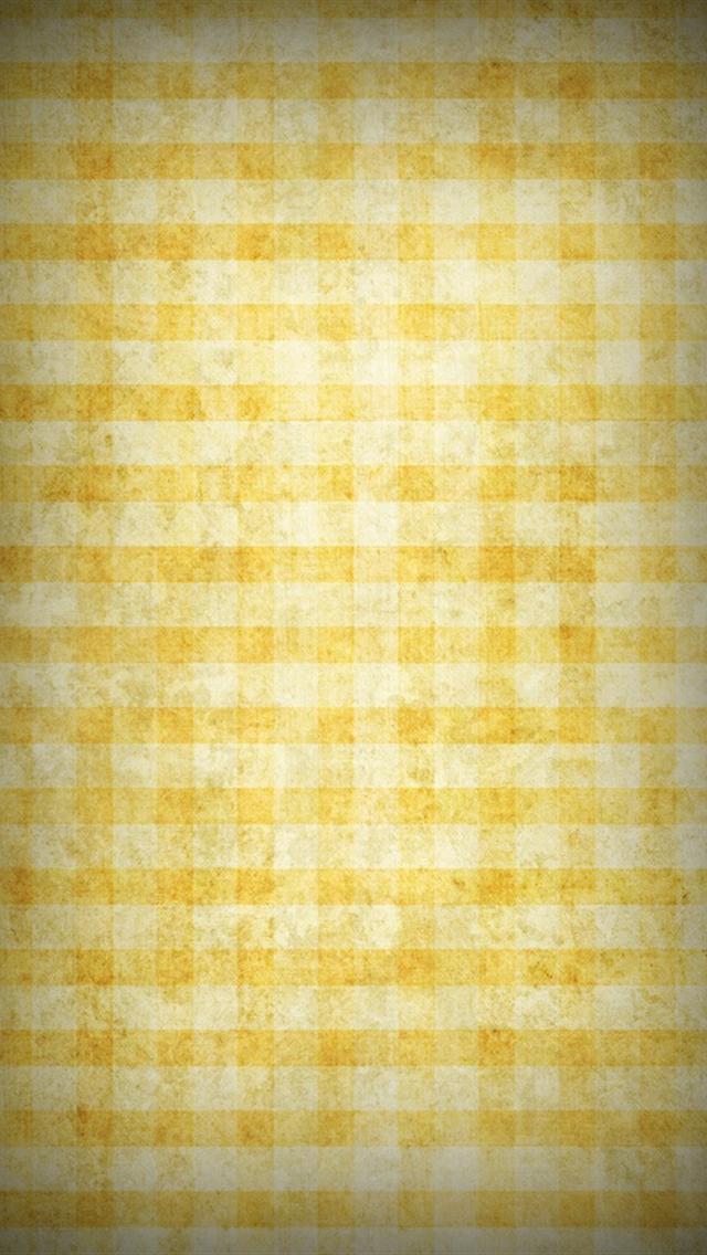 Iphone 5c Wallpaper Yellow Spring Yellow Gingham Iphone - Peach , HD Wallpaper & Backgrounds
