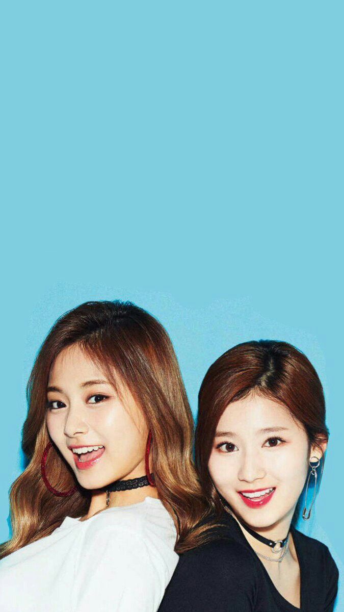 Twice Sana X Tzuyu Satzu Wallpaper Lockscreen Satzu - Tzuyu And Sana Twice , HD Wallpaper & Backgrounds