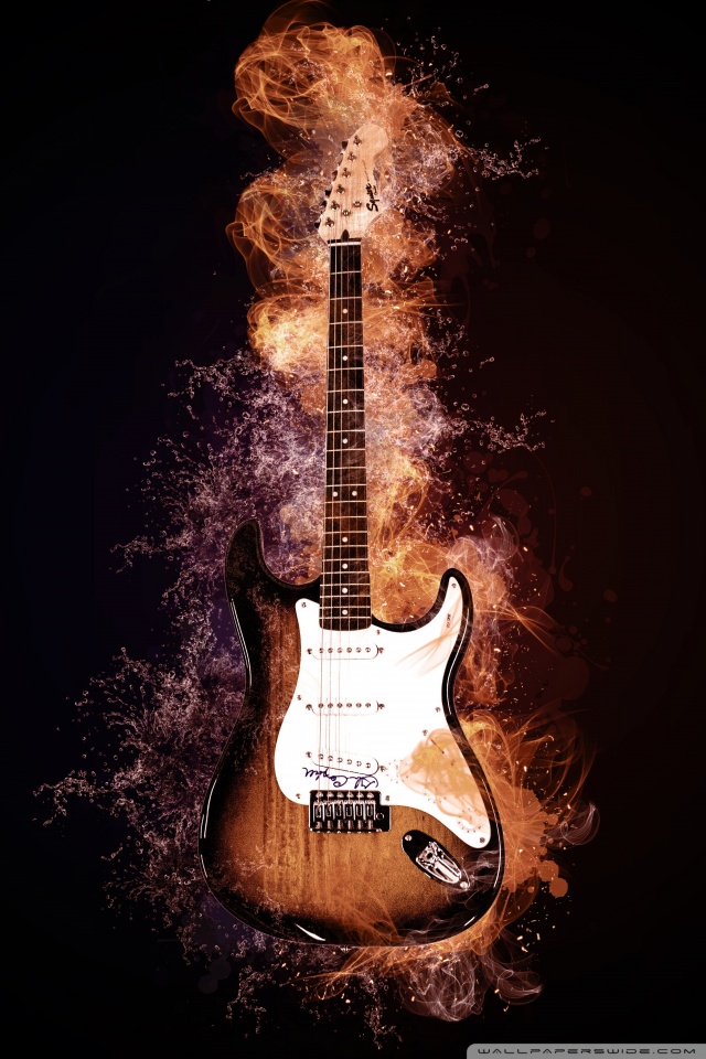 Electric Guitar Wallpaper Iphone , HD Wallpaper & Backgrounds