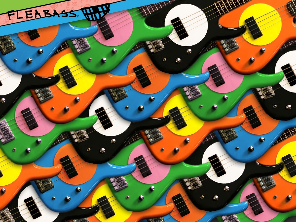 Flea Bass Guitar Collection - Flea Bass , HD Wallpaper & Backgrounds